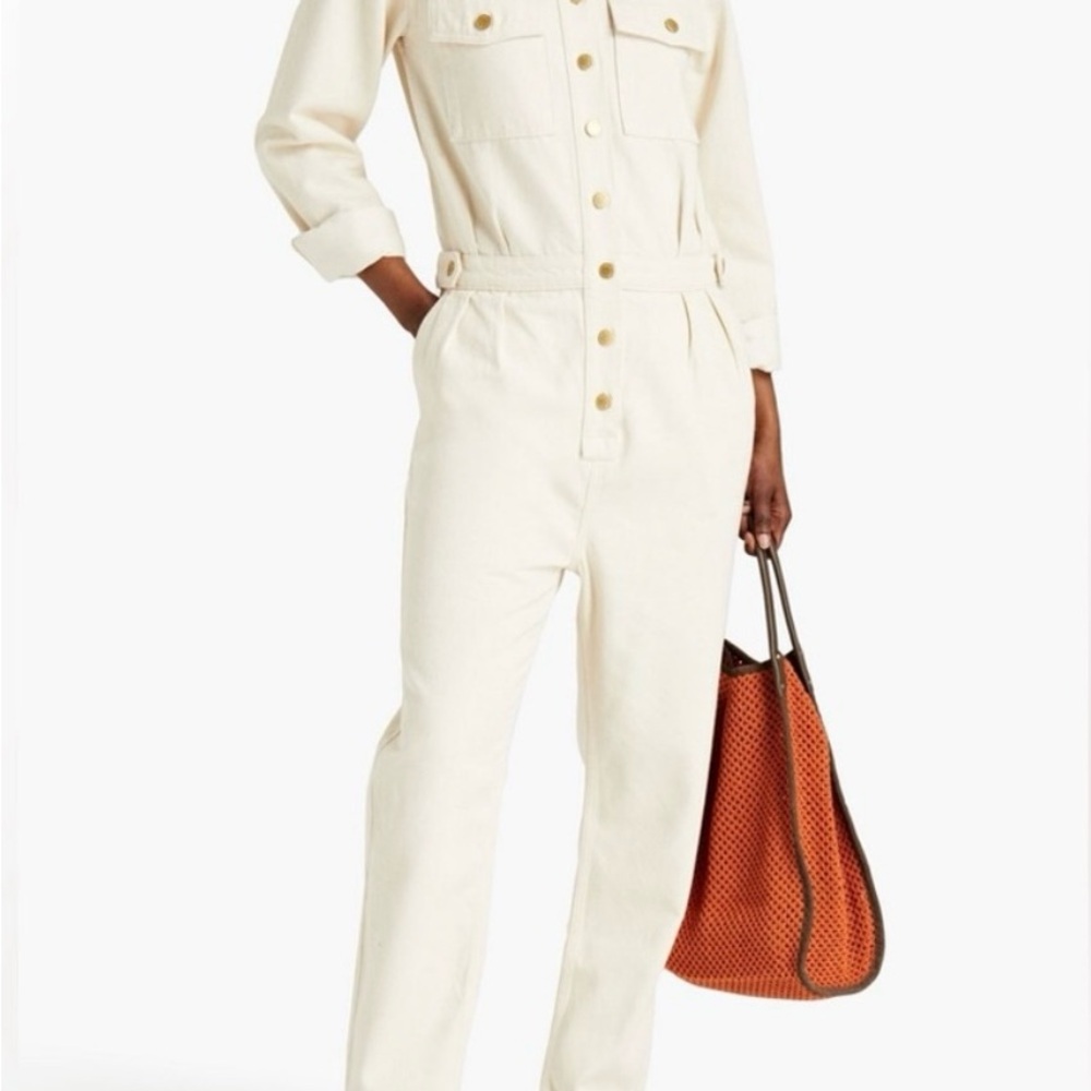 TRIARCHY Organic Cotton Denim Sustainable Jumpsuit